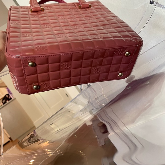 Chanel Chocolate Bar Pink Handbag - Picture 9 of 13